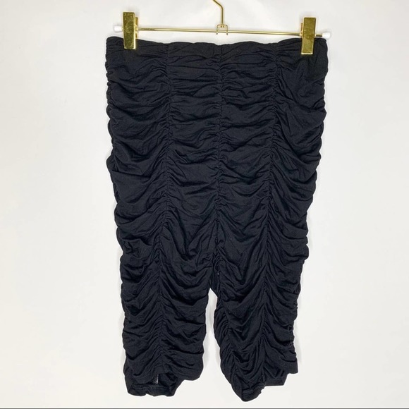NWT GRLFRND Lady Cinched Biker Shorts in Black - Picture 2 of 9